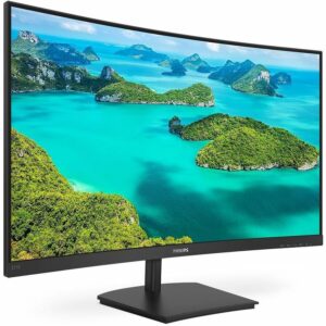 Philips E-line 271E1SCA 27" Class Full HD Curved Screen LED Monitor - 16:9 - Textured Black